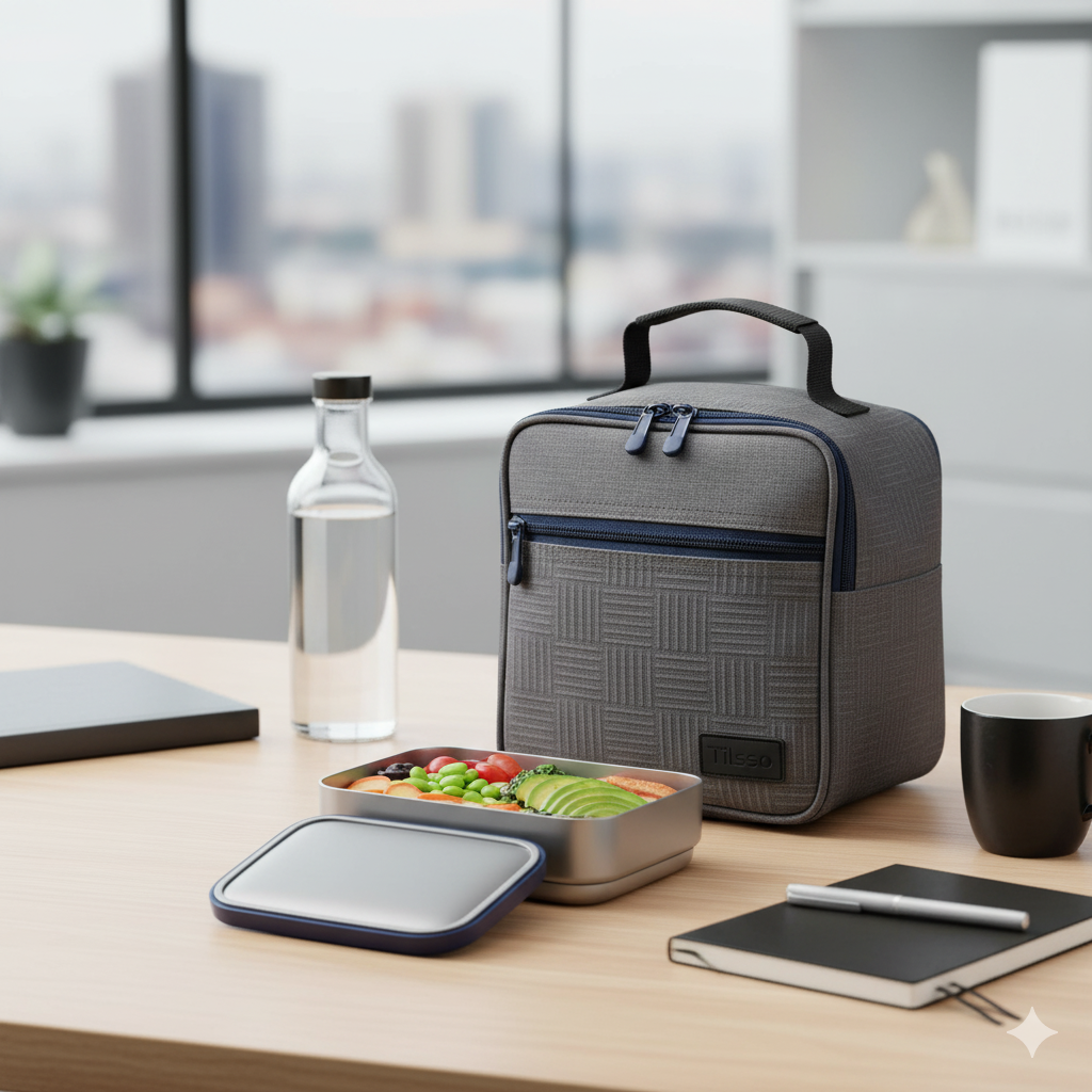 Tilsso Urban Slate – Men’s Insulated Lunch Bag