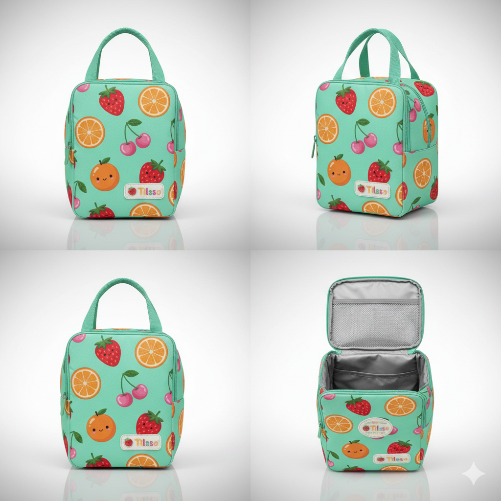 Tilsso Fruity Fresh – Insulated Kids Lunch Bag
