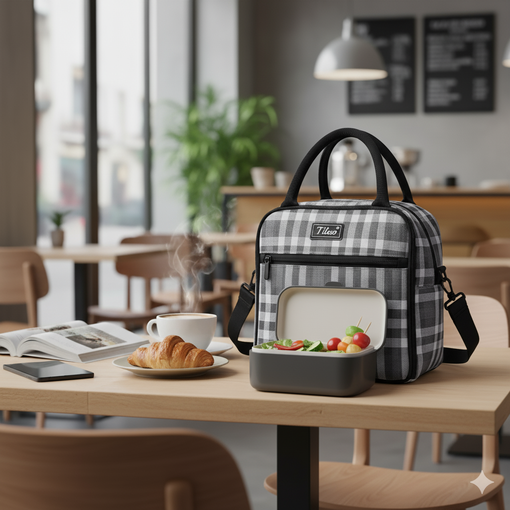 Tilsso ChicPlaid – Women’s Classic Insulated Lunch Bag