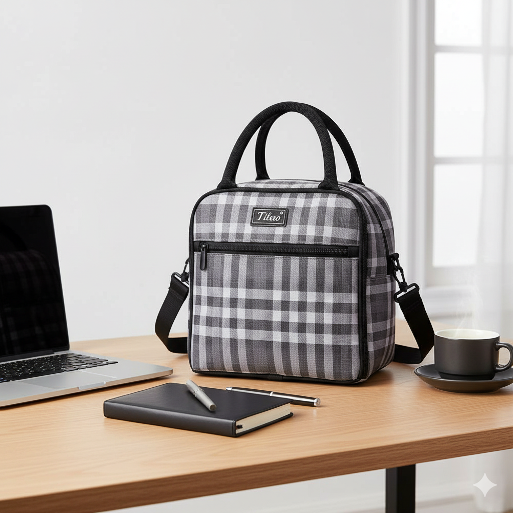 Tilsso ChicPlaid – Women’s Classic Insulated Lunch Bag