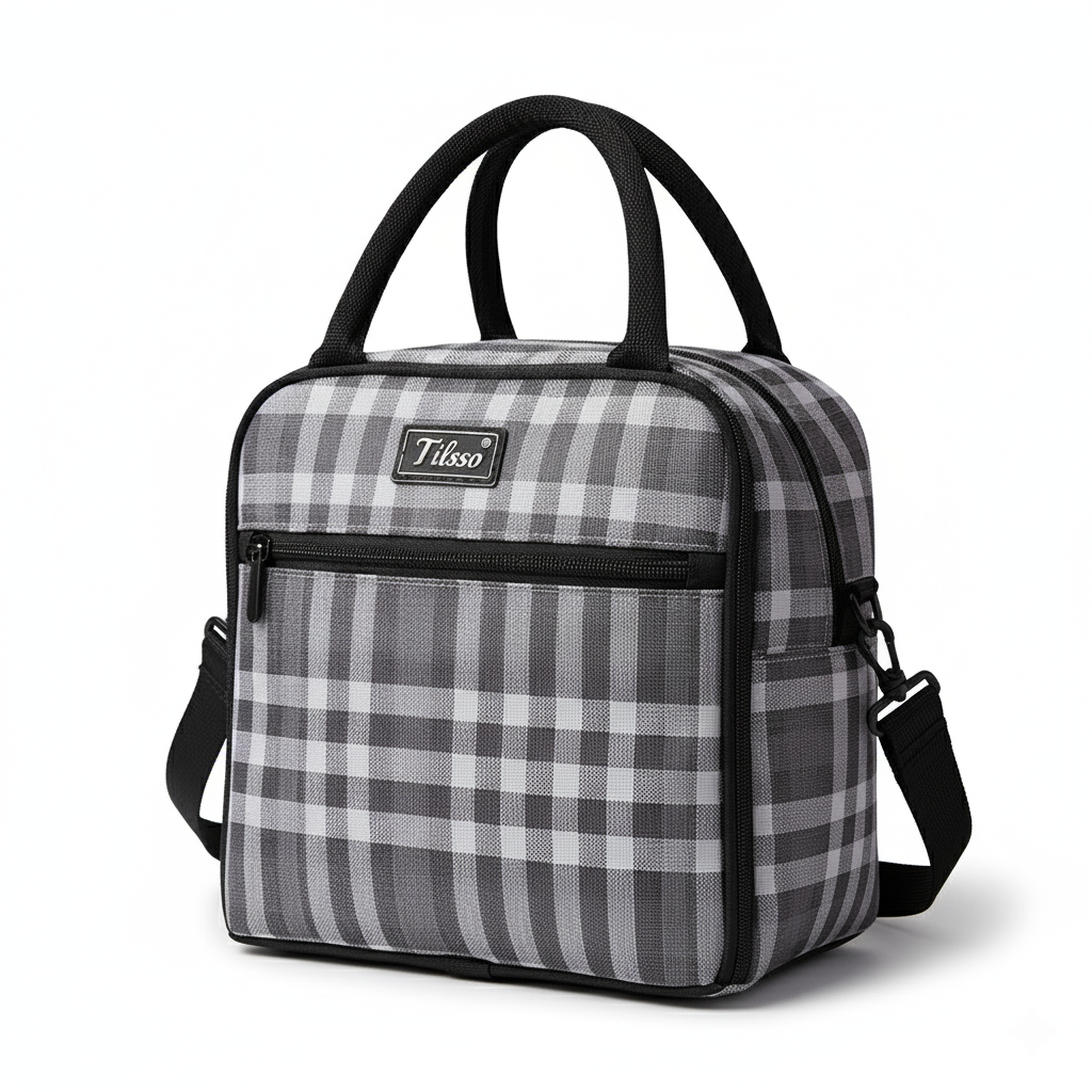 Tilsso ChicPlaid – Women’s Classic Insulated Lunch Bag