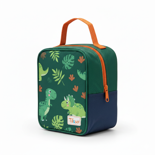 Tilsso Dino Explorer – Insulated Kids Lunch Bag